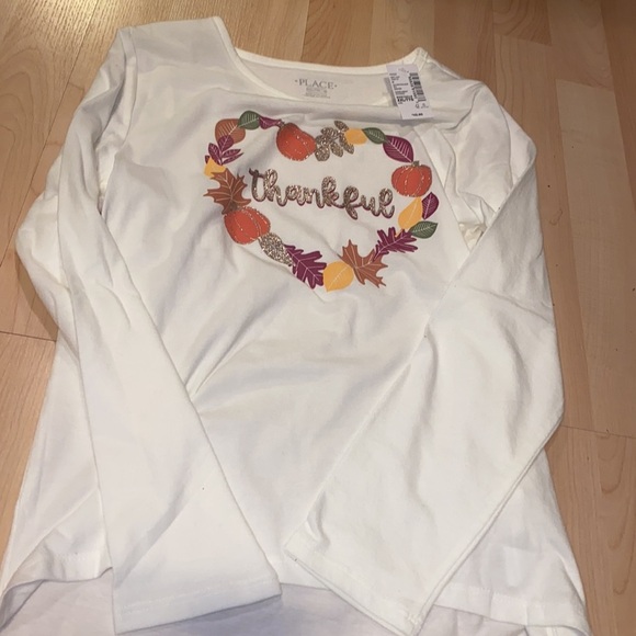 Children’s Place set of 3 Fall long sleeve T-shirts NEW GIRLS 16 - Picture 5 of 5